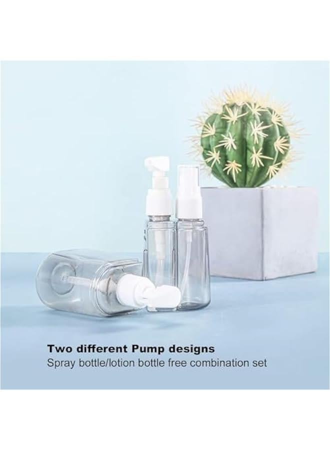 HOOKOR Travel Accessories Travel Bottles for Toiletries, Travel Containers with Labels, Leak Proof Containers for Toiletries (Pink) - Image 4