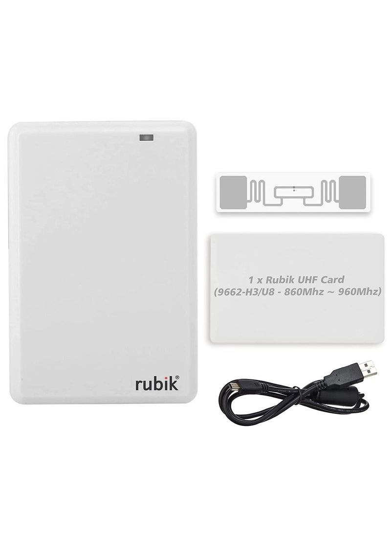 Rubik - UHF RFID Reader Writer Copier 902-928Mhz and 865-868Mhz Long Range ISO18000-6C for High Frequency Cards Tags Stickers - Image 1