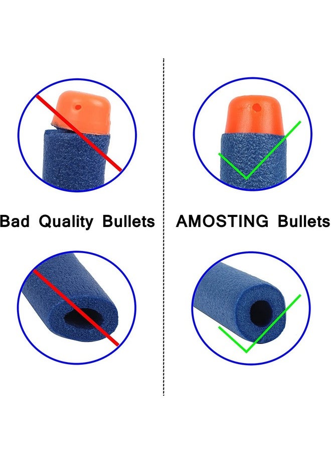 Home Buy - HOME BUY Kid Toy Bullet Foam Dart Bullets For Guns Pack Of - 10Pic Blue - Image 1