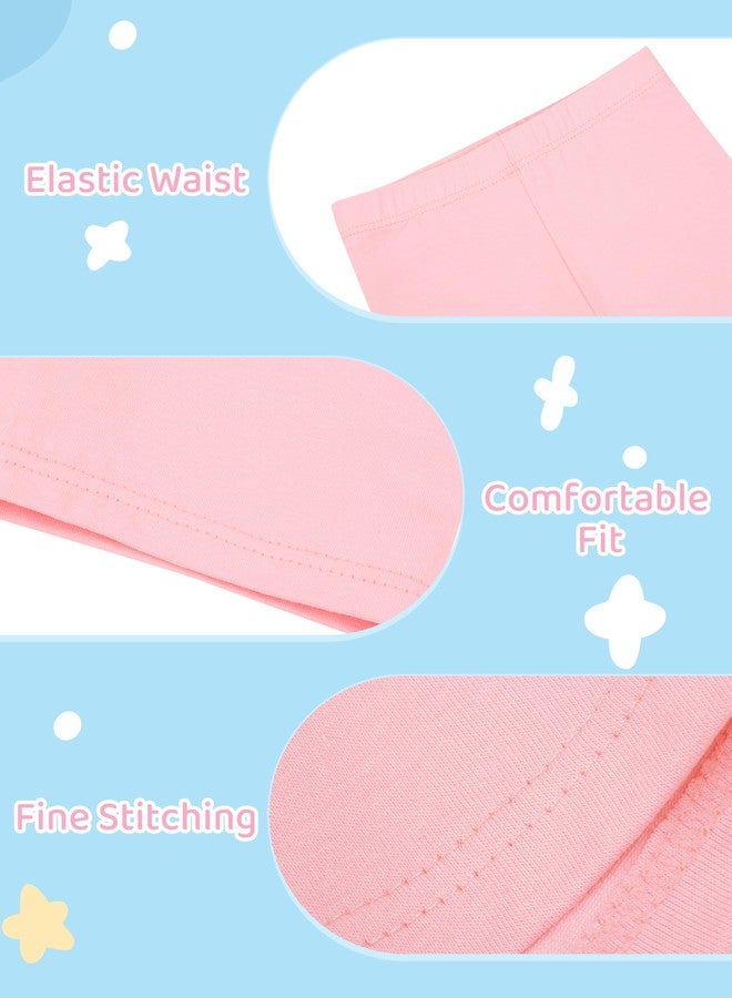 Resinta 8 Pack Baby Toddler Girls Cotton Bike Shorts Kids Safety Under Dress Dance Shorts - Image 3