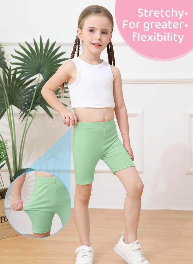 Resinta 8 Pack Baby Toddler Girls Cotton Bike Shorts Kids Safety Under Dress Dance Shorts - Image 5