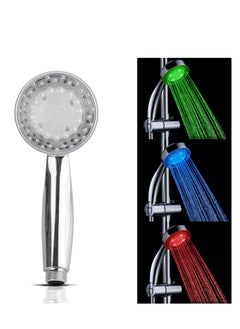 Plan A LED Illuminated Shower Head - With Thermal Sensor Automatically Changes Colors According To Temperature, Water Saving And Eco-friendly, Illuminates Water Flow Ideal For Child Safety  - Image 1