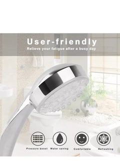 Plan A LED Illuminated Shower Head - With Thermal Sensor Automatically Changes Colors According To Temperature, Water Saving And Eco-friendly, Illuminates Water Flow Ideal For Child Safety  - Image 5