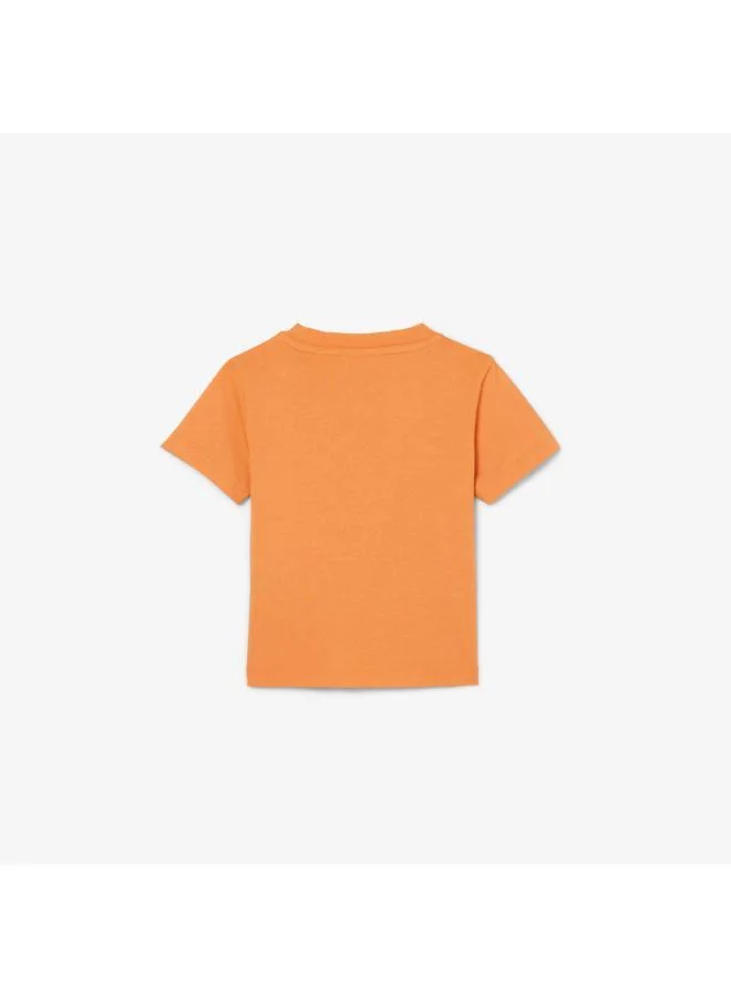LACOSTE Kids Logo Crew Neck T-Shirt