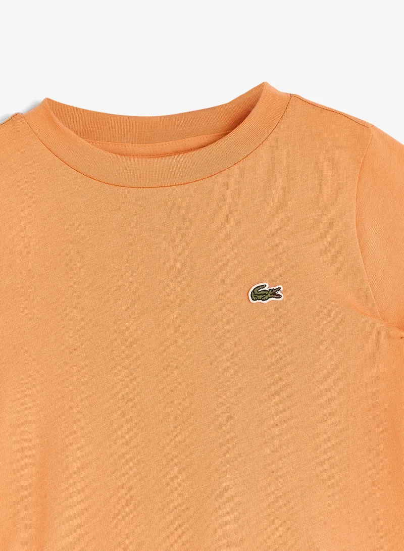 LACOSTE  Kids Logo Crew Neck T-Shirt  | Best Price UAE