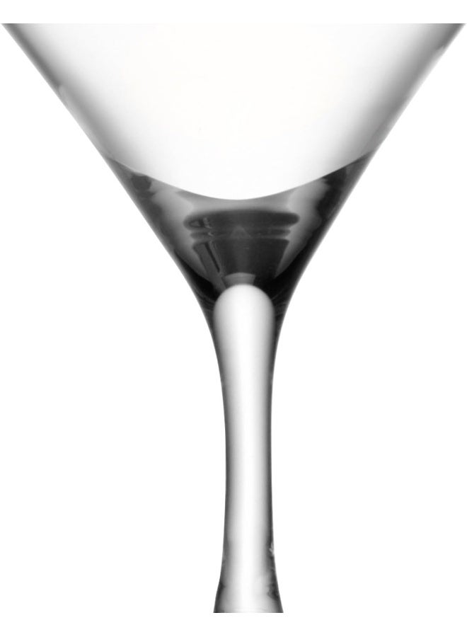 LSA International LSA International Bar Martini Glass 6 fl oz Clear x 4, H4.75in - Image 3