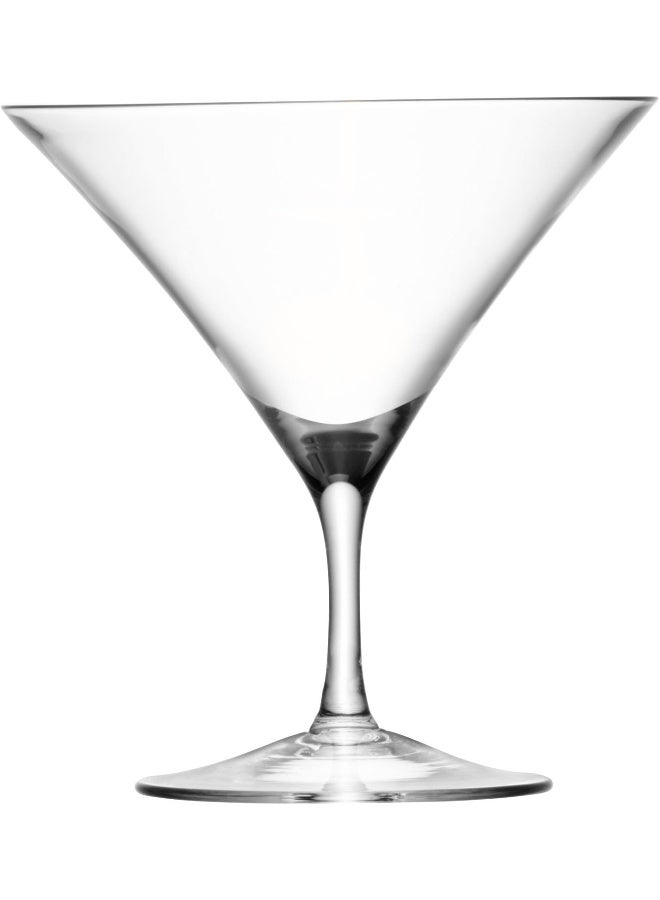 LSA International LSA International Bar Martini Glass 6 fl oz Clear x 4, H4.75in - Image 2