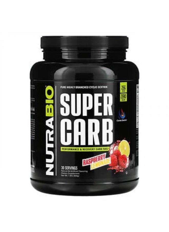 NutraBio Labs NutraBio Labs Super Carb Raspberry Lemonade 1.8 lb (834 g) 