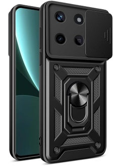 Generic Shield Full Protection Case With Metal Ring &Slide Camera Cover For realme 11 4gg  - Image 1