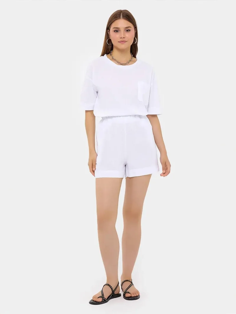 High-Waist Baggy Coords Set