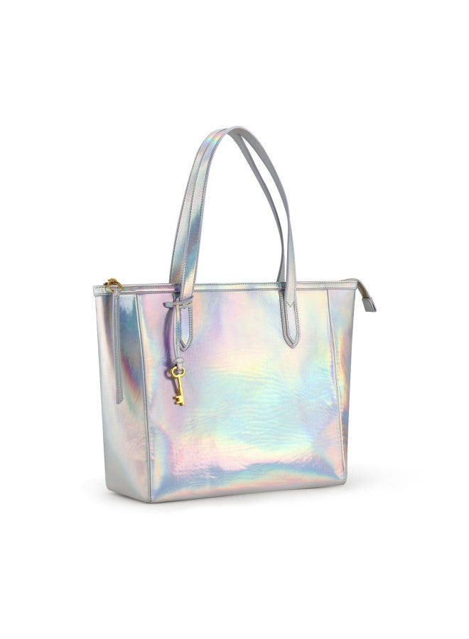 Time100 Vintage Fashion Tote Bag For Women Large Capacity Commuter Shoulder Bag Classic Keychain Handbag Gift For Girlfriend - Image 2