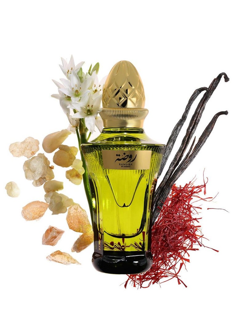 Ahmed Al Maghribi Rawdha By Ahmed Unisex Eau De Parfum 50Ml - Image 4