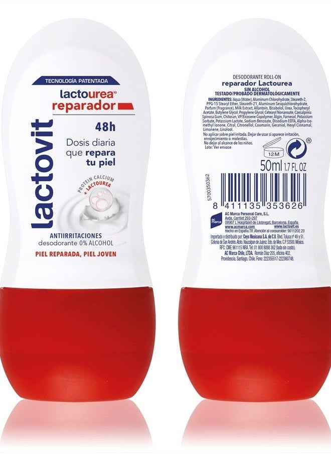 lactovit - Deodorant Reparador Lacto-urea 50 ml 1.7 FL Oz - Image 1