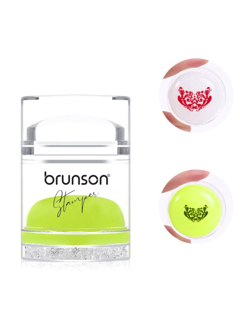 brunson أداة طباعة فن الأظافر ذات الجانبين - Image 1