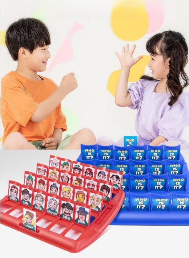 MIXDE Who Is It Board Game Funny Guess Who Cards Game Guess Who I Am Family Guessing Games Toys Desktop Educational Game for Kid - Image 2