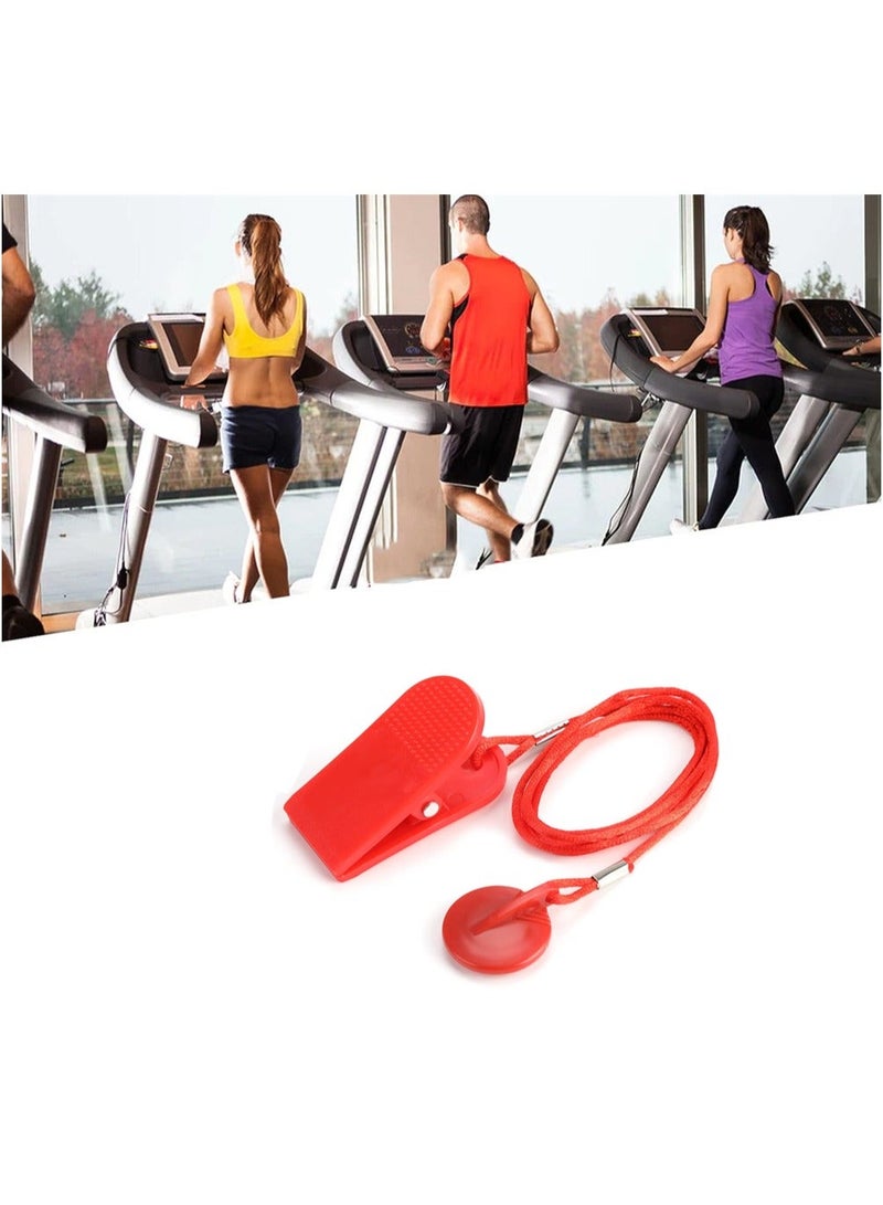 Generic Treadmill Safety Key Treadmill Emergency Stop Magnetic Stop Switch Emergency Accessory Kits Magnet Safety Lock Compatible with Majority of Treadmills  - Image 1
