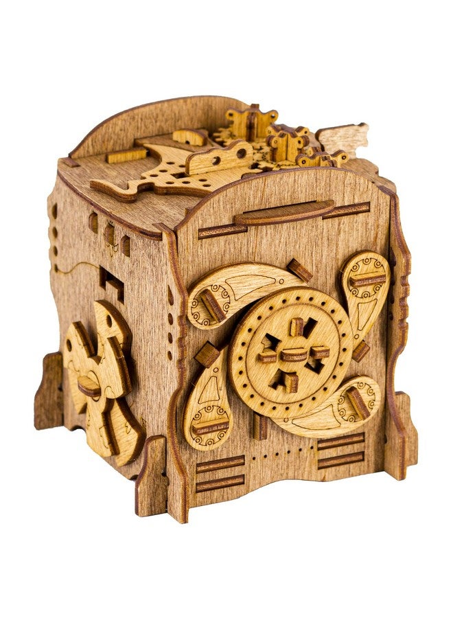 آيدفنتشر Cluebox - Captain'S Nemo Nautilus - لعبة غرفة الهروب - صندوق الألغاز - لغز متسلسل ثلاثي الأبعاد للبالغين - دعابة ذهنية - أداة هدية عيد ميلاد للرجال والنساء - صندوق المال - Image 1