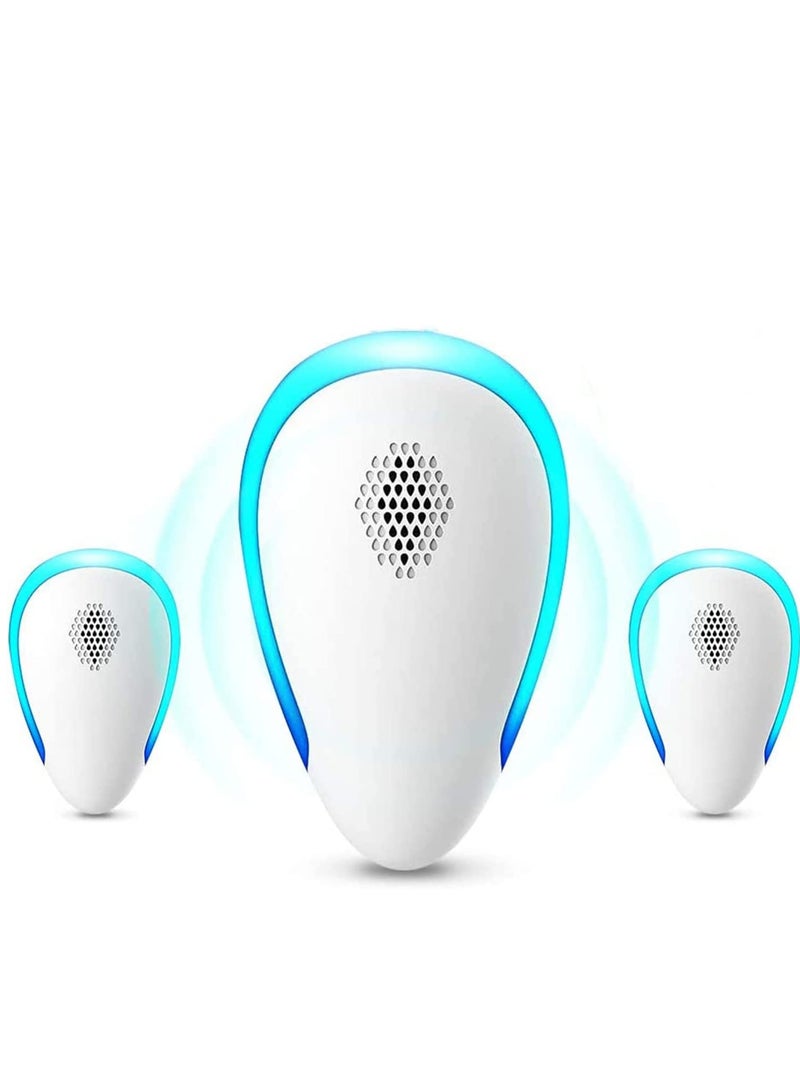 Zikra Ultrasonic Pest Repeller, 2 Pack Electronic Plug-in Indoor Control Insect Repellent for Rats, Roaches, Mosquitoes, Cockroaches, Mouse, Reject Repellent-Harmless to Pets/Human - Image 1