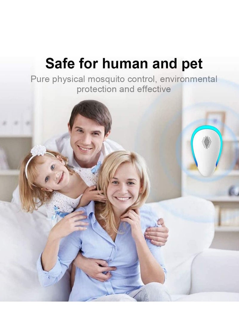 Zikra Ultrasonic Pest Repeller, 2 Pack Electronic Plug-in Indoor Control Insect Repellent for Rats, Roaches, Mosquitoes, Cockroaches, Mouse, Reject Repellent-Harmless to Pets/Human - Image 3