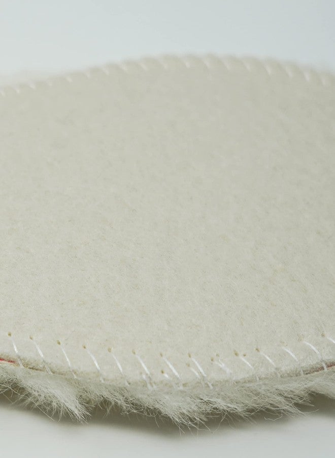 Happystep Genuine Sheepskin Insoles - Premium Lambswool and Sheepskin Top Layer, Felt Bottom for Ultimate Warmth, Comfort and Cushioning (Men 10) - Image 5