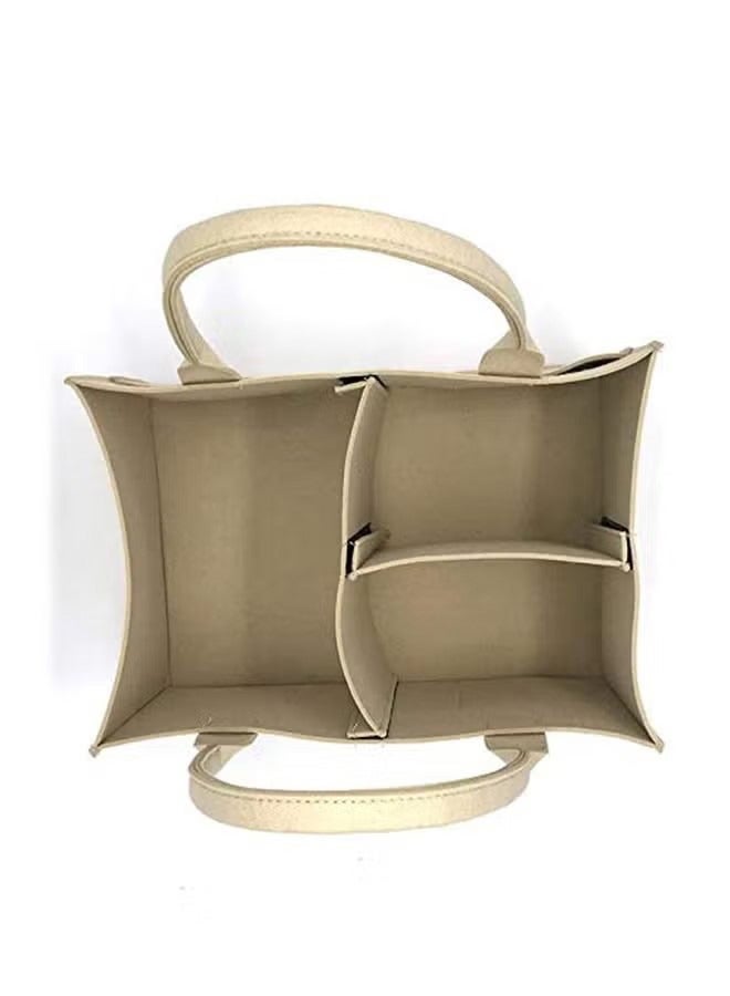 YIJIA HOME GOODS Multi-Purpose Lightweight And Durable Baby Diaper Storage Tote Bag, Beige  - Image 5