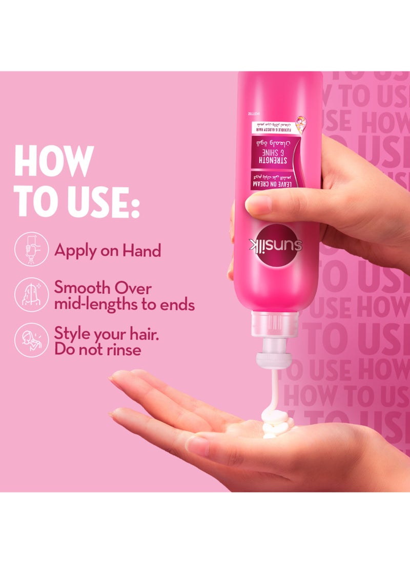 Sunsilk - Leave On Cream With Coconut Oil For Dull Hair Prone To Breakage 200ml - Image 1