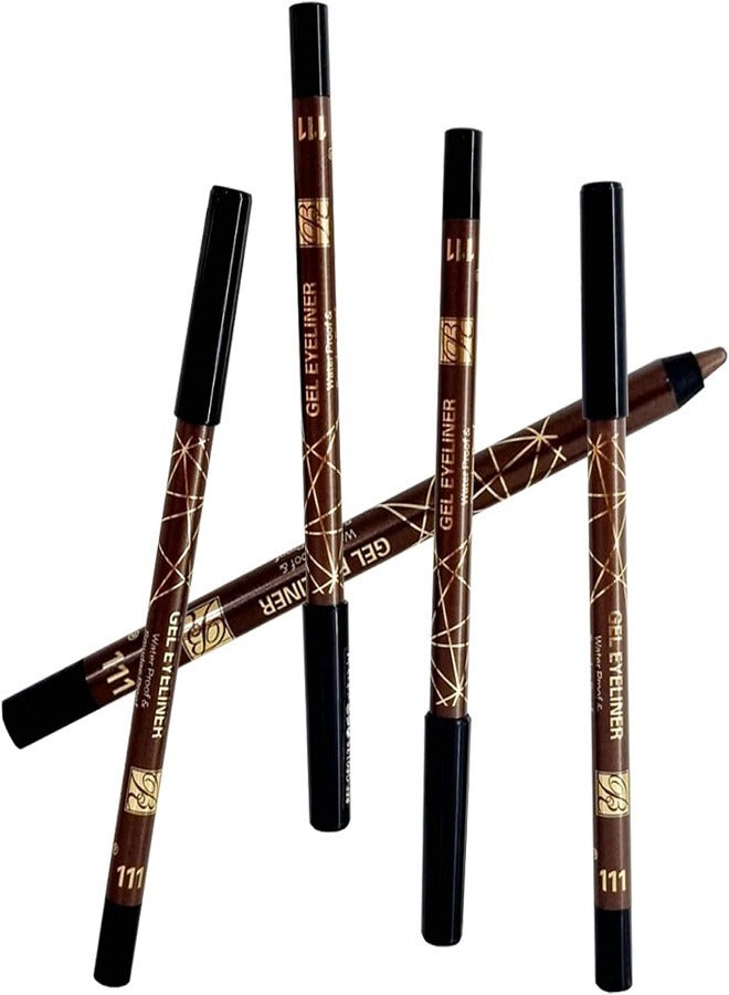 روز بيري قلم تحديد عيون مقاوم للماء يدوم طويلاً - 111 بني - Image 2