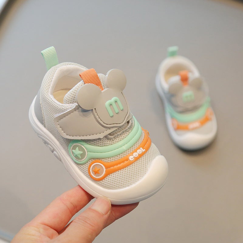 Baby Toddler Shoes New Caterpillar Shoes 1-3 Years Old Infant Anti-Collision Mesh Shoes Baby Shoes - Image 3