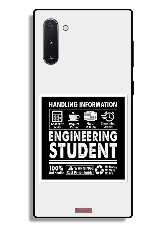Tolwak Samsung Galaxy Note 10 5G Protective Case Cover Engineering Student Sticker - Image 2