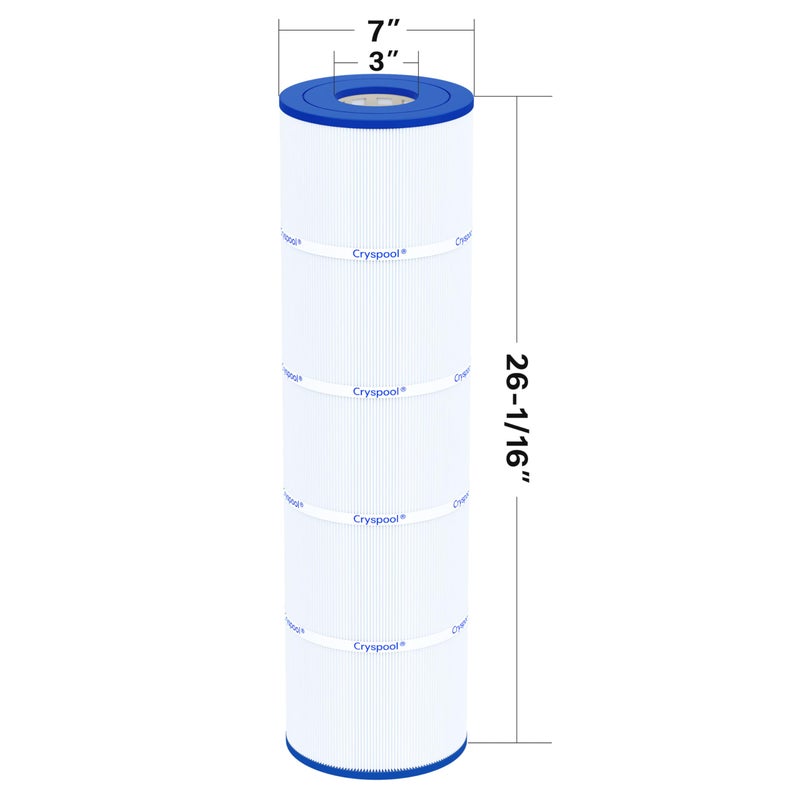 CryspoolÂ® 07077 Filter Compatible with CCP420, Clean and Clear Plus 420, PCC105-PAK4, R173576, 570-0425-07, C-7471, 178584, 817-0106, FC-6470, 4Ã—105 Sq. Ft Pool Filter Cartridges, 4 Pack - Image 3