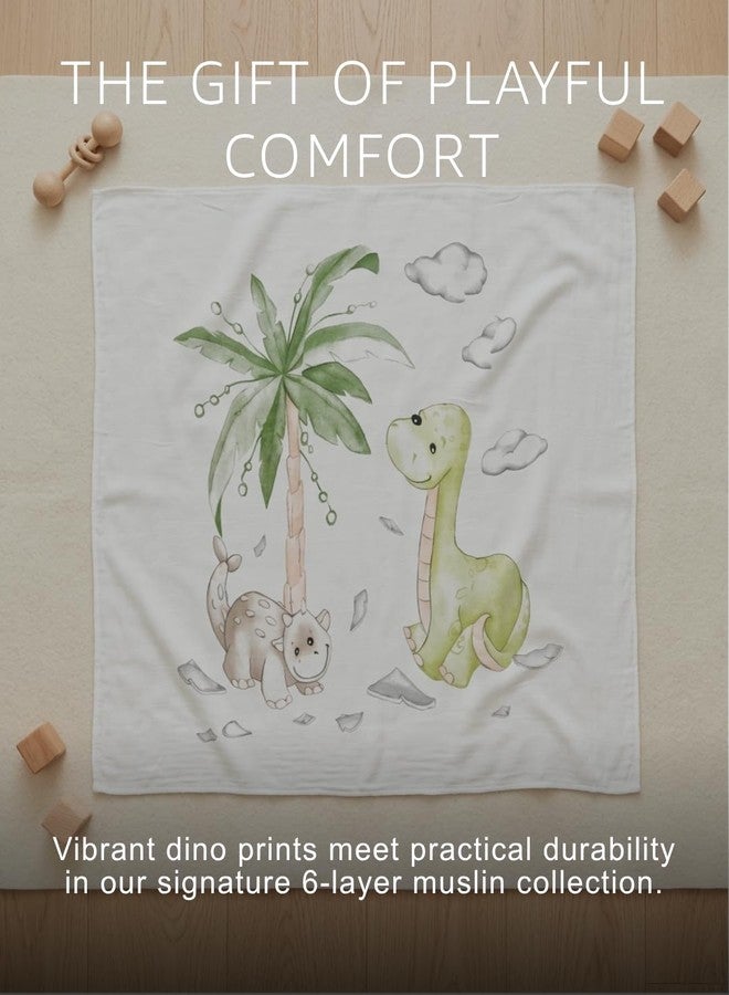 TEDDYIFY Baby Bamboo Shawl | 100% Bamboo | Super Soft Newborn Wrap | Hypoallergenic & Breathable | 110 x 110 cm | Safe for Sensitive Skin | Cute Cartoon Prints | White (Random Print) - Image 5