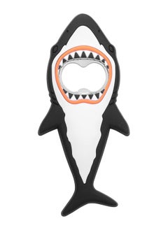 KASTWAVE 2 Pcs Corkscrew, Shark Bottle Openers, Creative Shark Fridge Magnet Cartoon Ocean Animal Beer Bottle, Wine Opener with Bottle Opener & Foil Cutter, for Bar Travel, Easy to Use  - Image 1