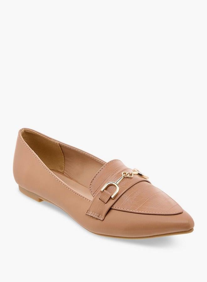 سيليست لوفرز نسائي بلمسة معدنية - Image 1