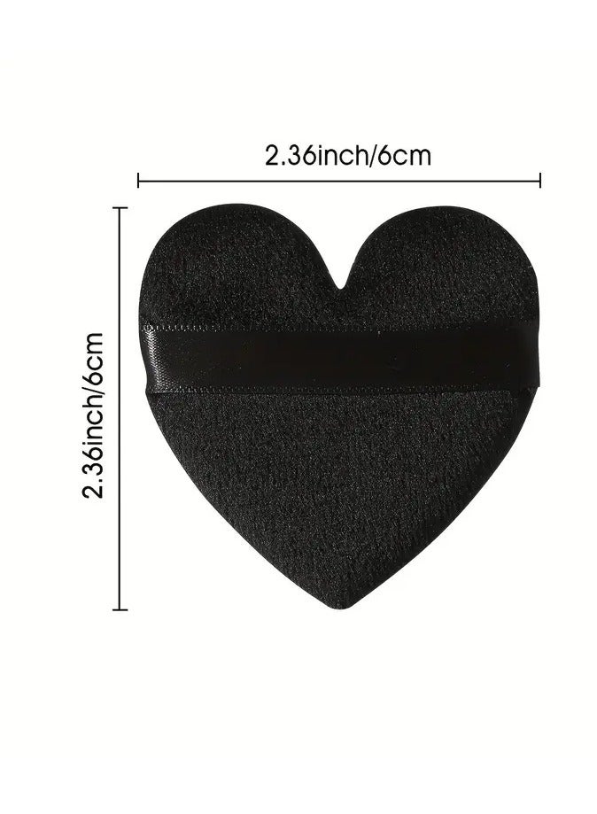 أوريتي 3 قطع من بودرة المكياج على شكل قلب من أجل بودرة معدنية فضفاضة وبودرة الجسم وإسفنجة مستحضرات التجميل أداة مكياج - Image 4