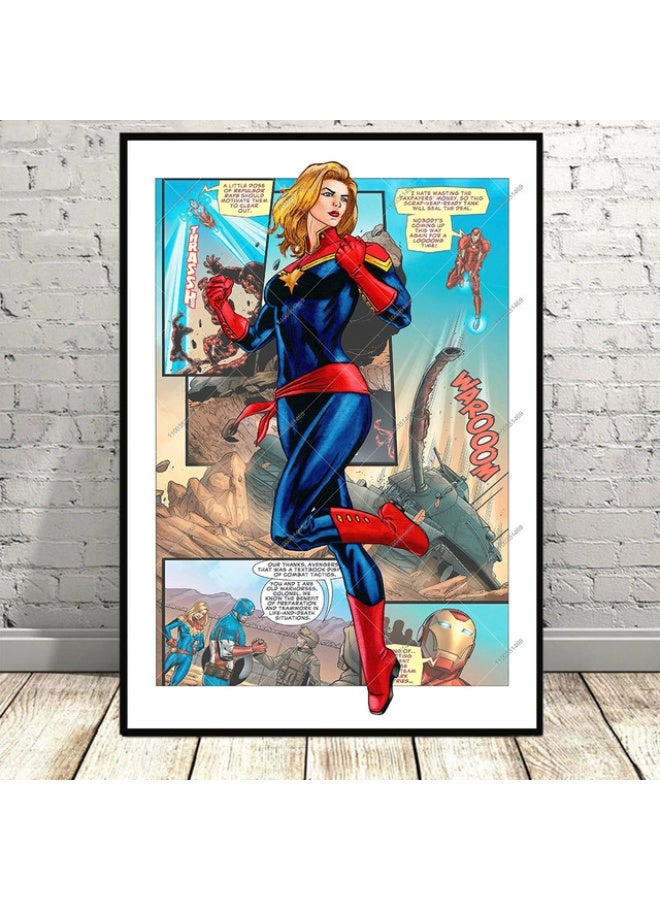 Nariele New Avengers Frameless Home Decor Wall Painting Poster