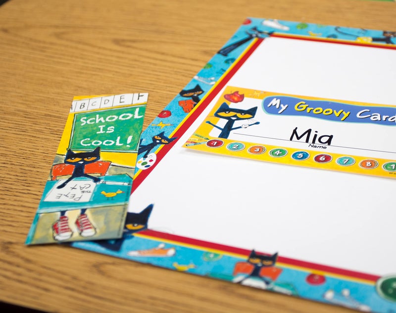 Edupress Pete the Cat School is Cool Bookmarks - EP62689 - Image 2