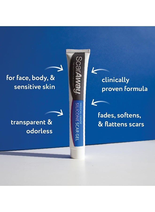scaraway Silicone Scar Gel, Helps Improve Size, Color & Texture Of Hypertrophic & Keloid Scars From Injury, Burns & Surgery, Water Resistant, 20g (0.7 Oz) - Image 3