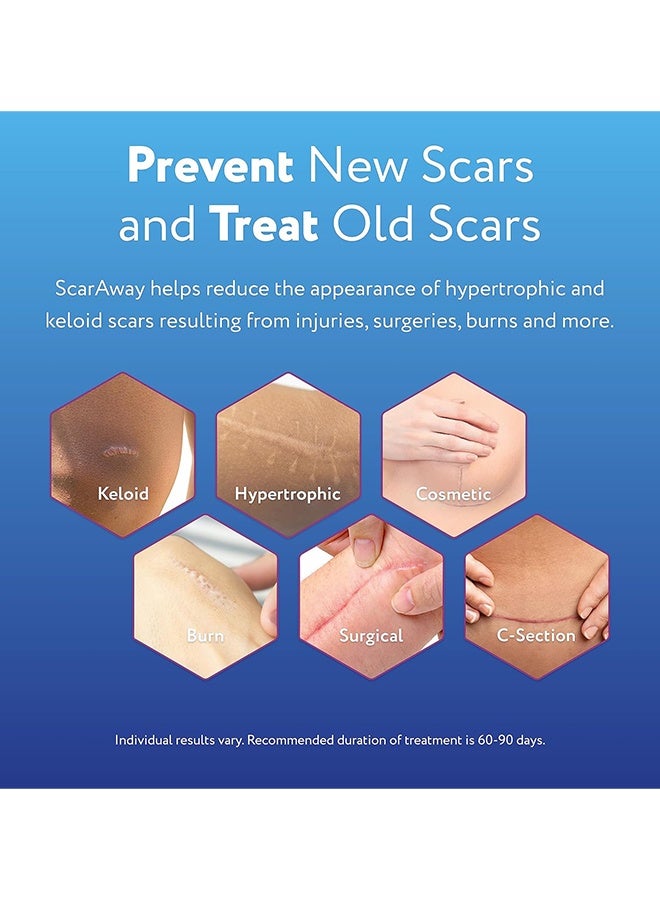 scaraway Silicone Scar Gel, Helps Improve Size, Color & Texture Of Hypertrophic & Keloid Scars From Injury, Burns & Surgery, Water Resistant, 20g (0.7 Oz) - Image 2