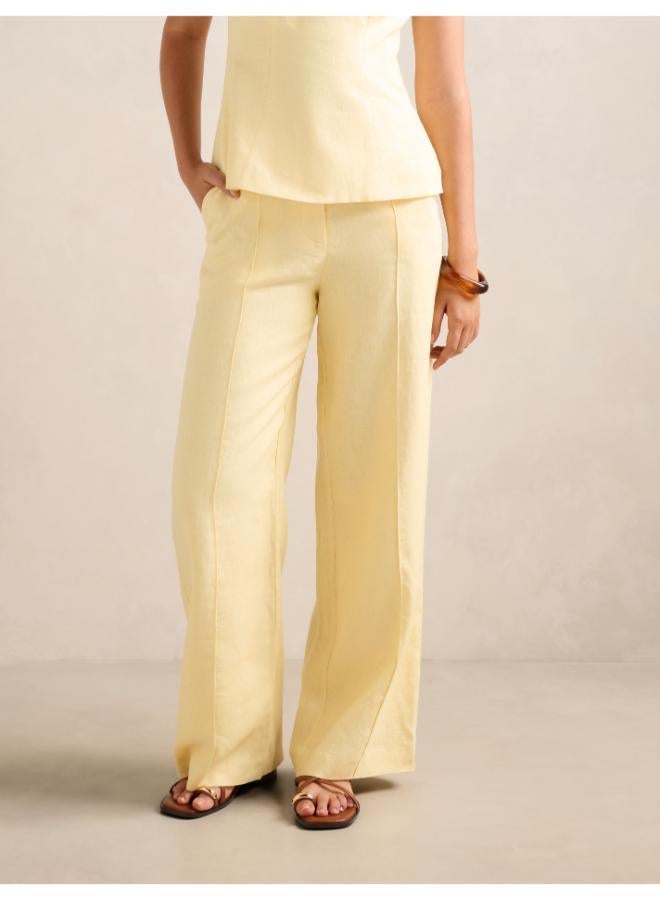 forever new Posey Linen Wide Leg Pant - Image 1