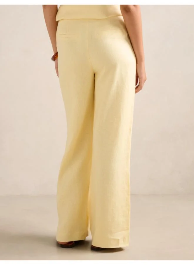 Forever New Posey Linen Wide Leg Pant