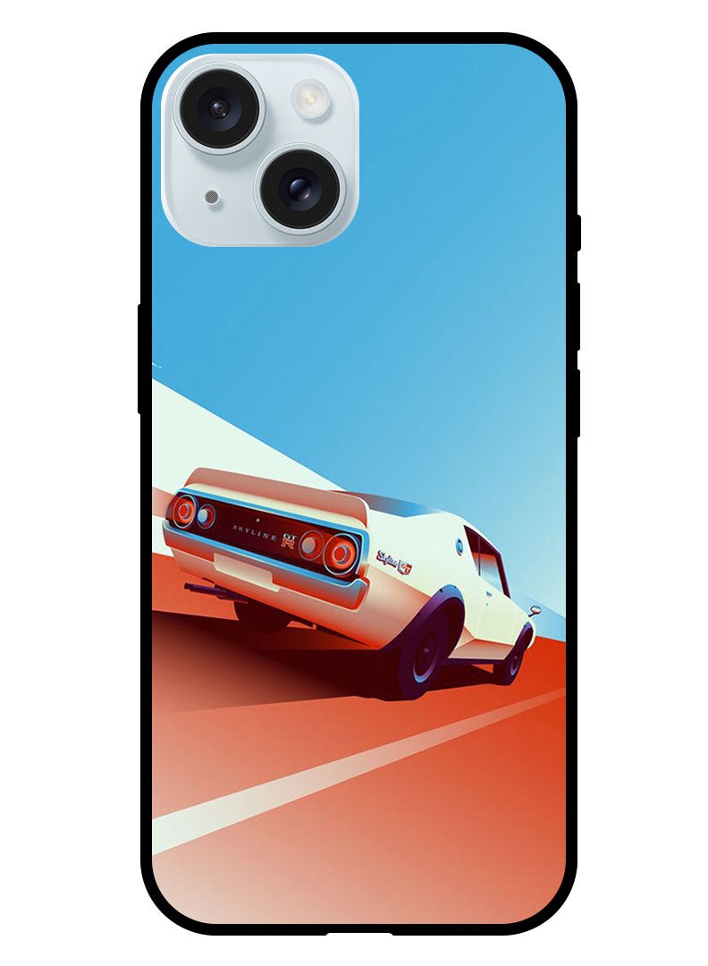 Theodor Protective Case Anti Scratch Shock Proof Bumper Cover For iPhone 15 Plus Nissan Skyline - Image 1