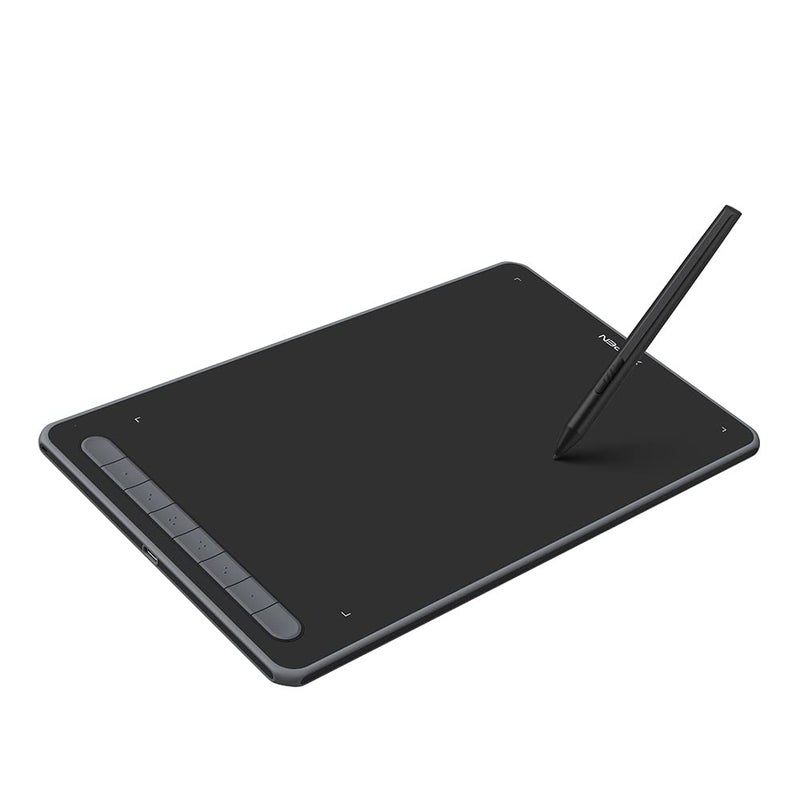 XPPen Deco M Drawing Tablet with X3 chip Stylus 8 Shortcut Keys, 8192 Levels of Pressure Sensitivity, X3 Elite Stylus and Fully-Laminated Display- Black - Image 1