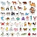 PraxiKidy Magnetic Animals50 PCS Fridge Magnets for ToddlersFarm Animals Wild Zoo Sea Ocean Animals Refrigerator Magnets for KidsEducational Learning Magnetic Toys for Whiteboard Preschool Baby - Image 2