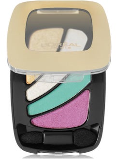 L'OREAL PARIS Colour Riche Eyeshadow Quads - 313 Neon Skirt  - Image 1