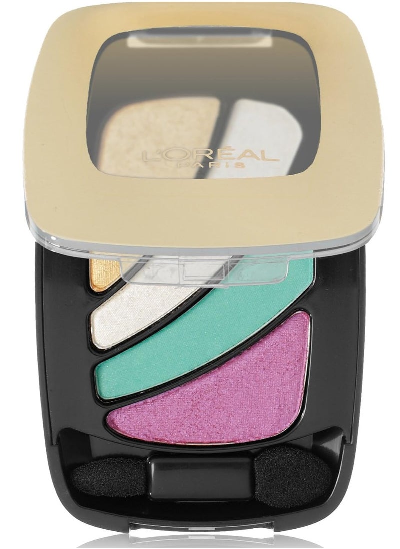L'OREAL PARIS - Colour Riche Eyeshadow Quads - 313 Neon Skirt - Image 1