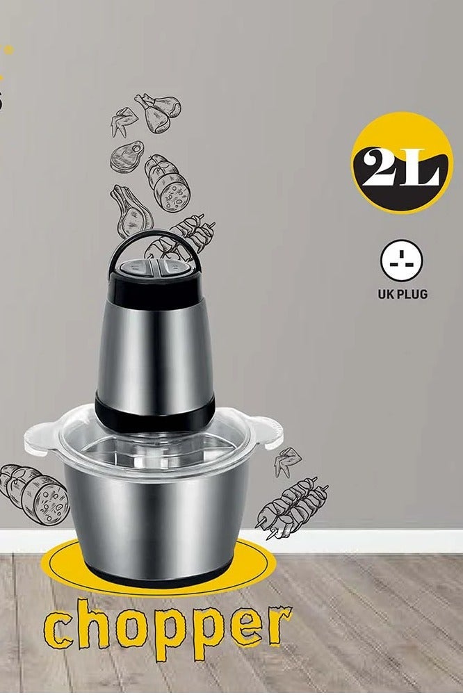 دينكس مفرمة وقطاعة لحوم متعددة الوظائف بقوة 850 واط - Image 1