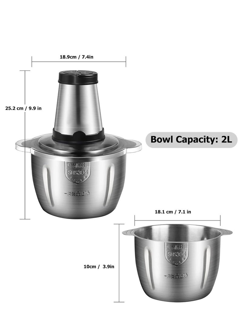 دينكس مفرمة وقطاعة لحوم متعددة الوظائف بقوة 850 واط - Image 5