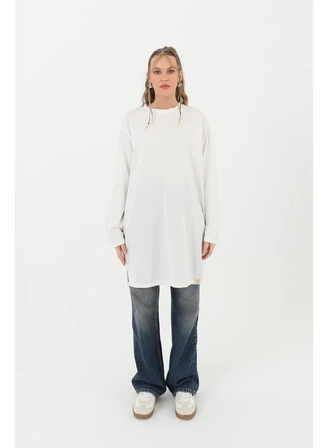 Soul Women's Basic Tunic - 30726TUN - ECRU.