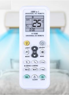 ELTRAZONE Universal 1000 in 1 K-1028E Wireless Air Conditioner Remote Control | AC Digital LCD | Compatible with Most Air Conditioner Brands  - Image 2