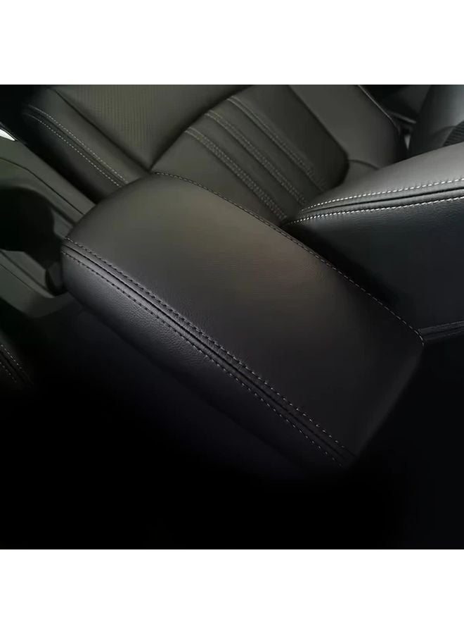 Universal Car Armrest Cover Pad Black Line for 2019 2023 Corolla Models - Image 5